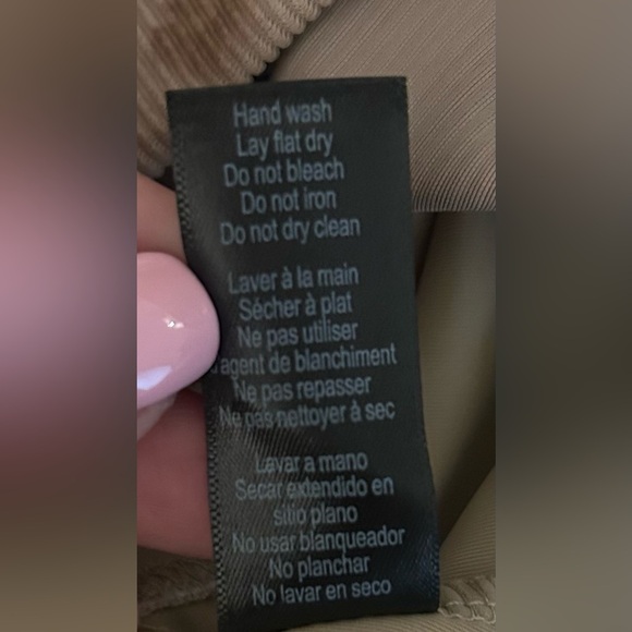 Beach Riot Anna Tank Taupe Tie Dye NWOT Size Medium - Picture 7 of 9